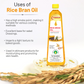 Shagun Rice Bran Oil 1 Litre | Rice Bran Cooking Oil 1 Litre